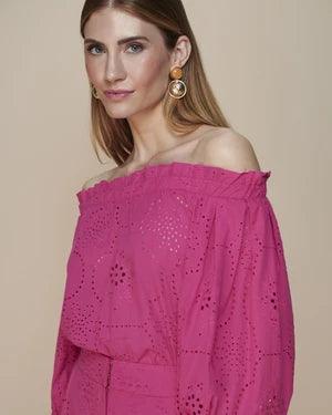 Off Shoulder Top and Short Set - Spring in Summer