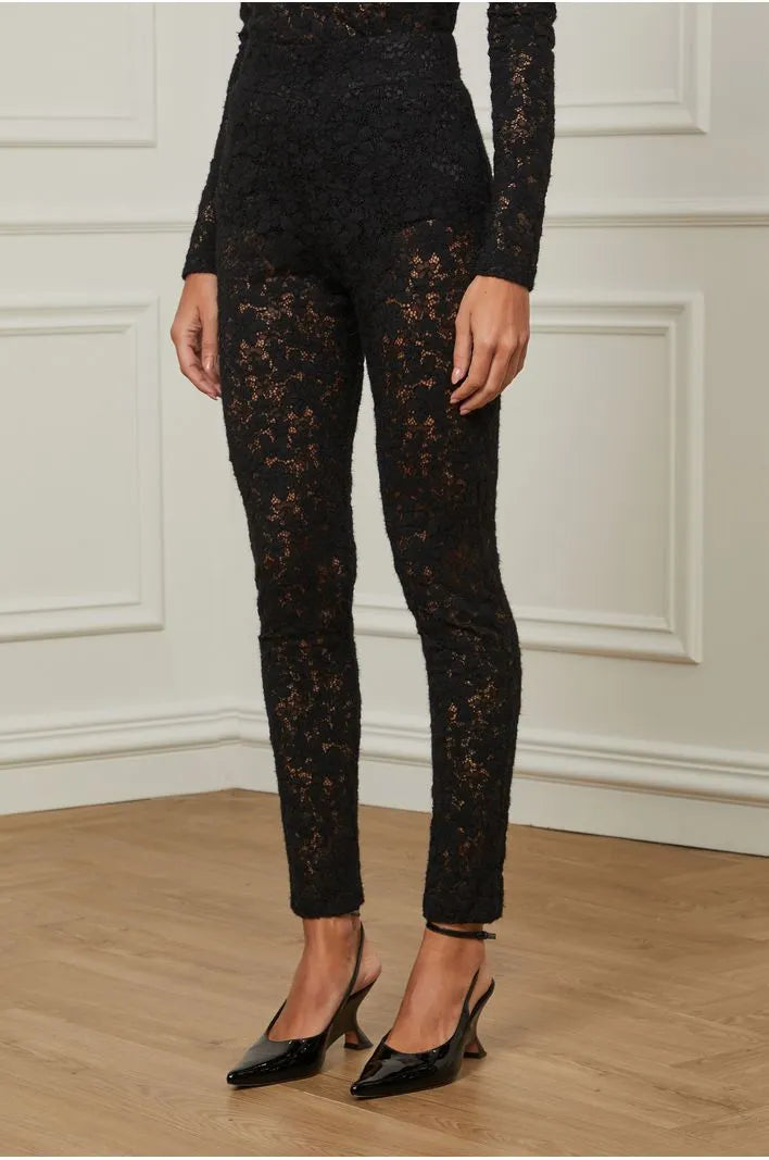 Lanosa Basic Lace Legging- Animale