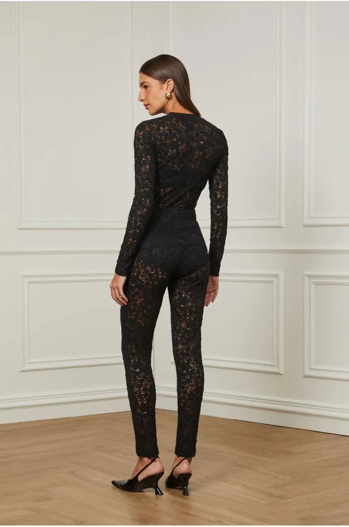 Lanosa Basic Lace Legging- Animale