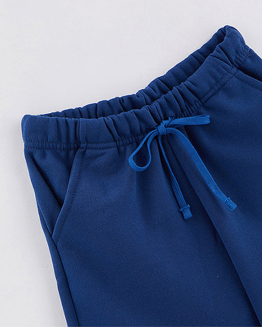 Plain Blue Boys Short