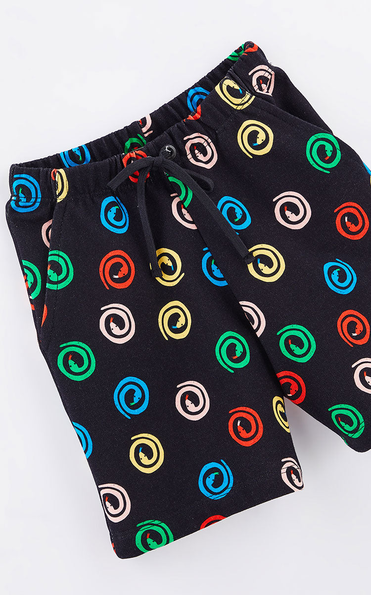 Colorful Snake Boys T-Shirt & Short Set