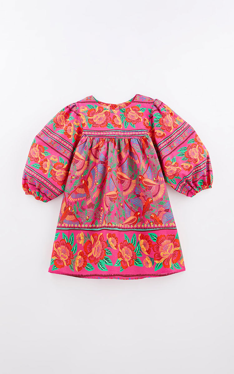 Pink Floral Breeze Dress