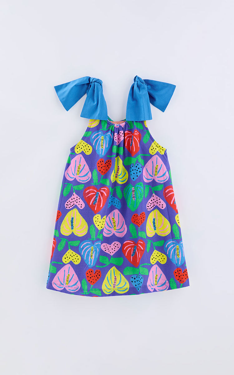 Amor De Flor Blue Dress