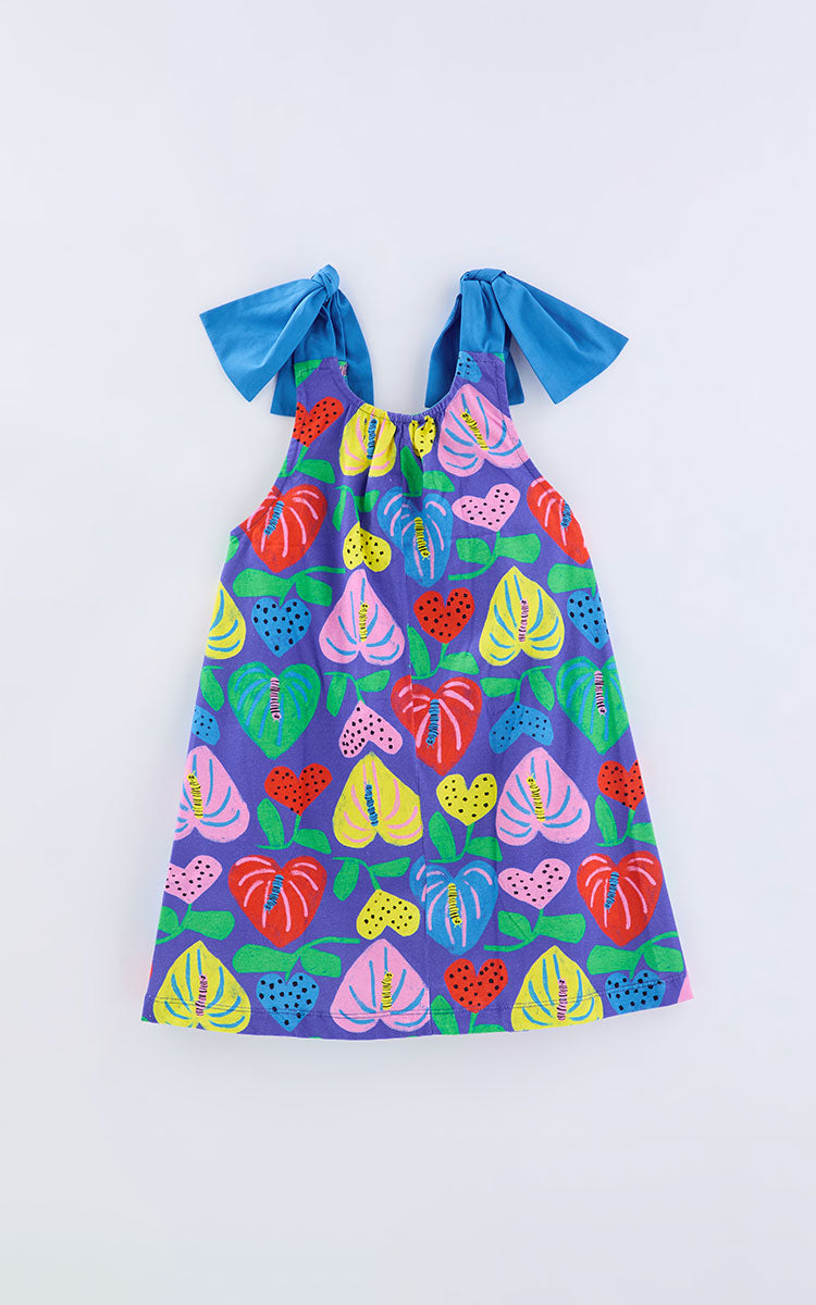 Amor De Flor Blue Dress