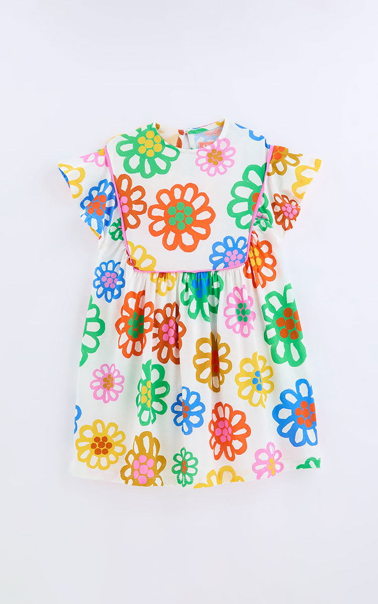 Taua Flower Dress for Girls