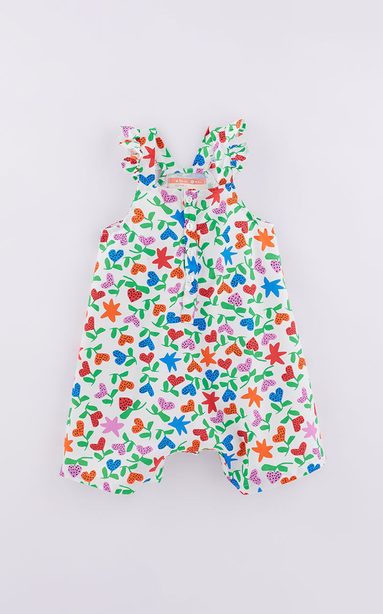 Blooming Hearts Romper