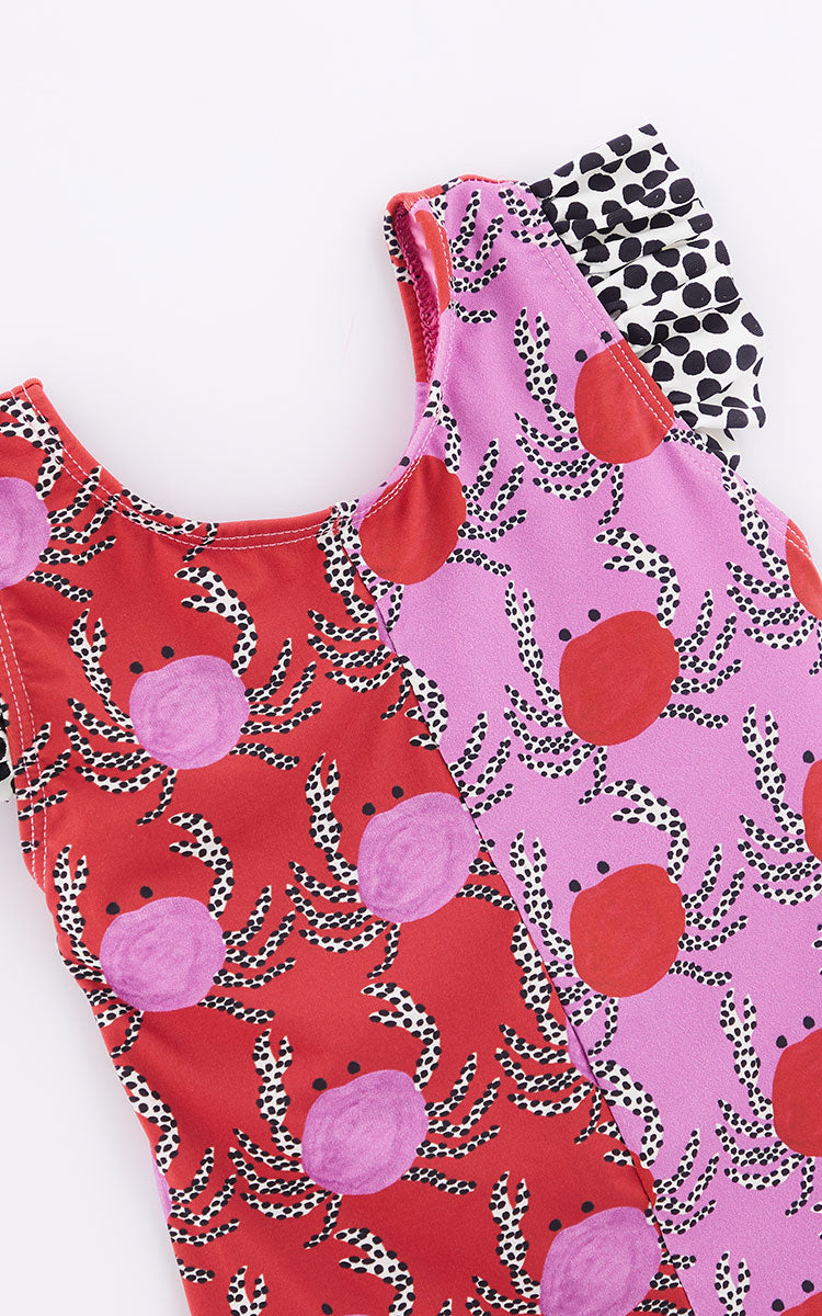 Crab Swimsuits for Girls - Fabula Farm