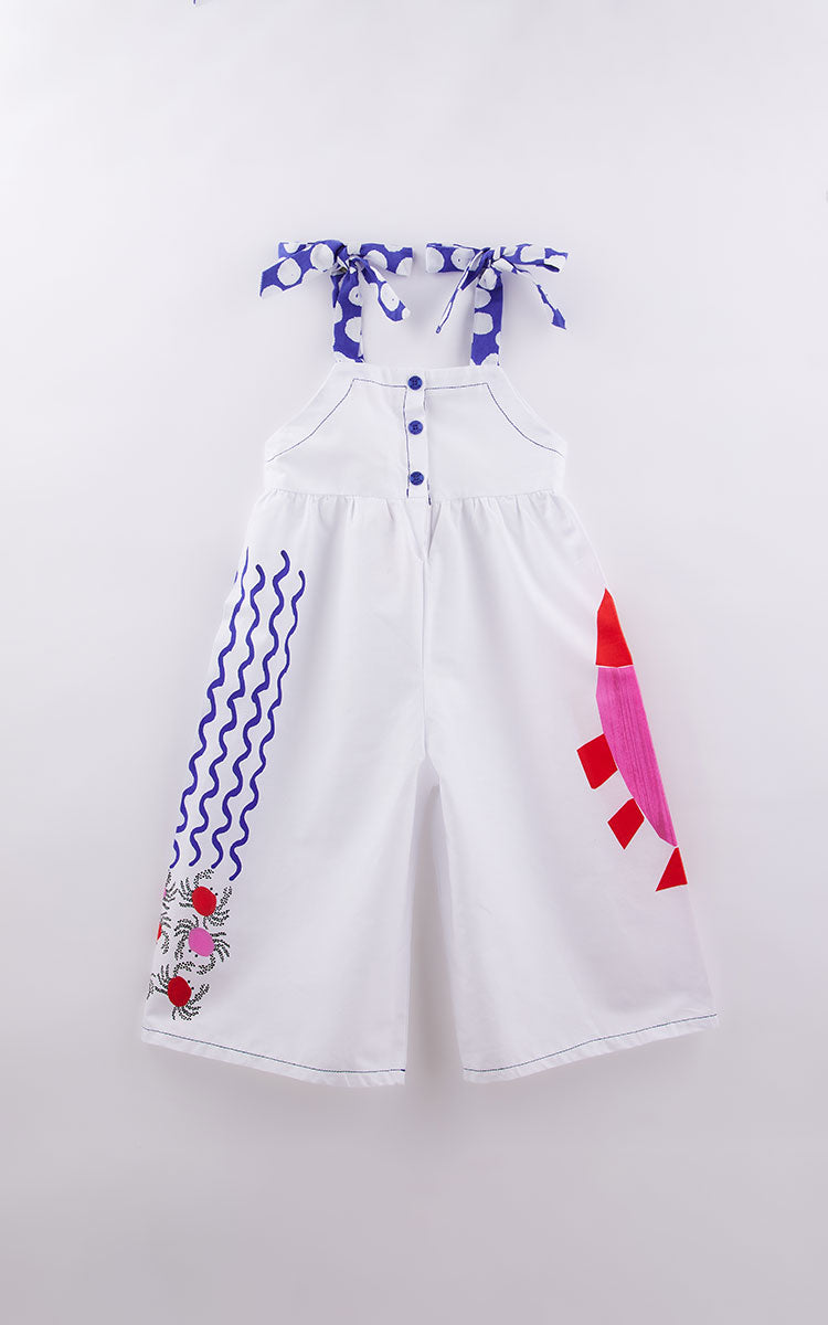 Fish Jumpsuit for Girls - Fabula Farm