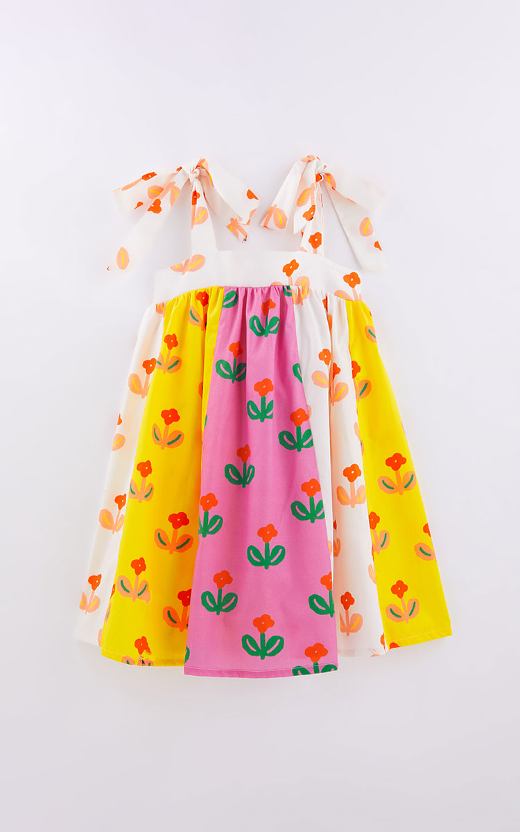 Flower Bouquet Dress for Girls