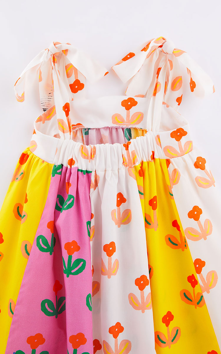 Flower Bouquet Dress for Girls