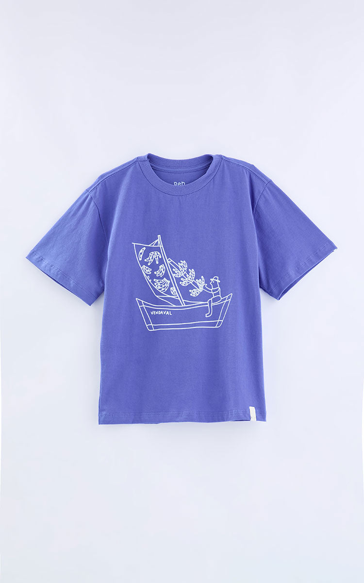 Saveiro T-shirt for Boys - Bento Farm