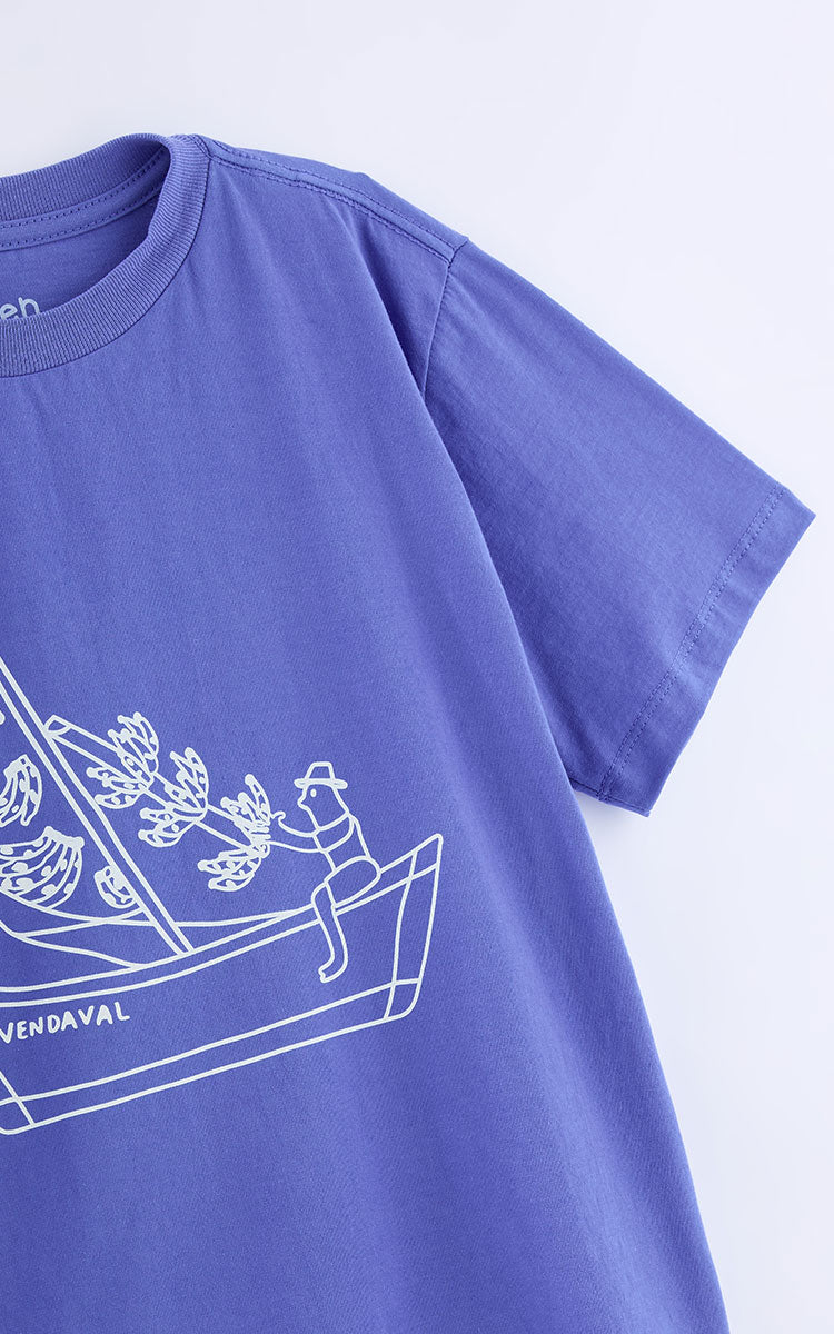 Saveiro T-shirt for Boys - Bento Farm