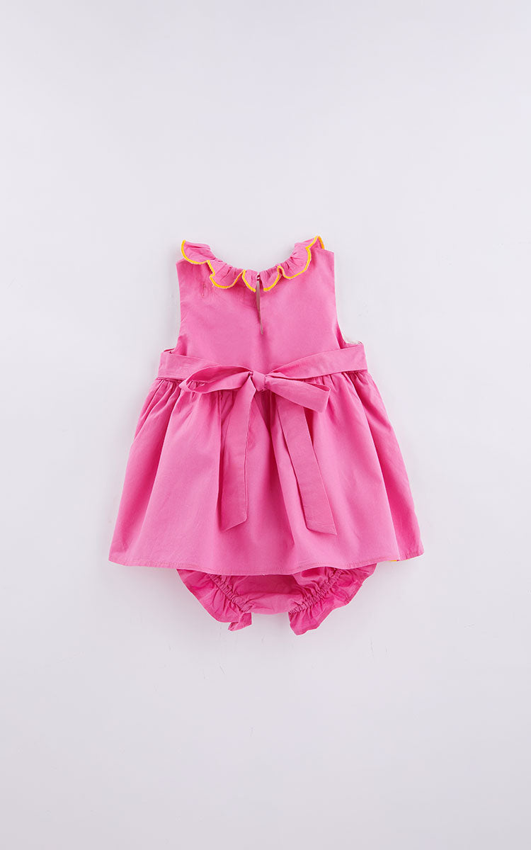 Pink Lemonade Baby Dress - Fabula Farm