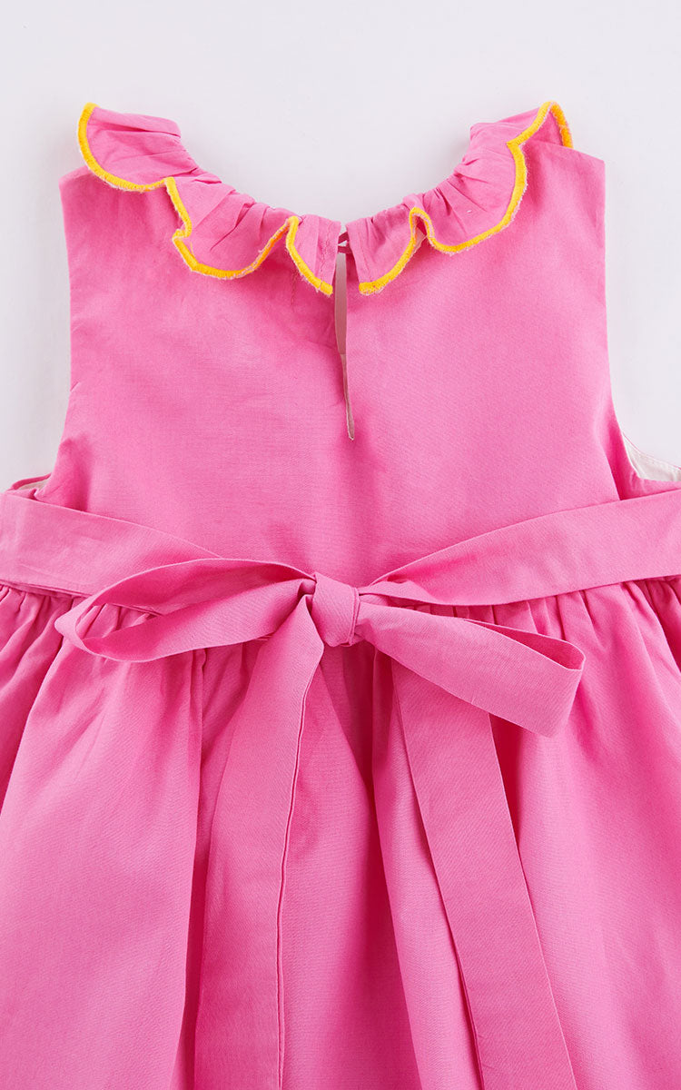 Pink Lemonade Baby Dress - Fabula Farm