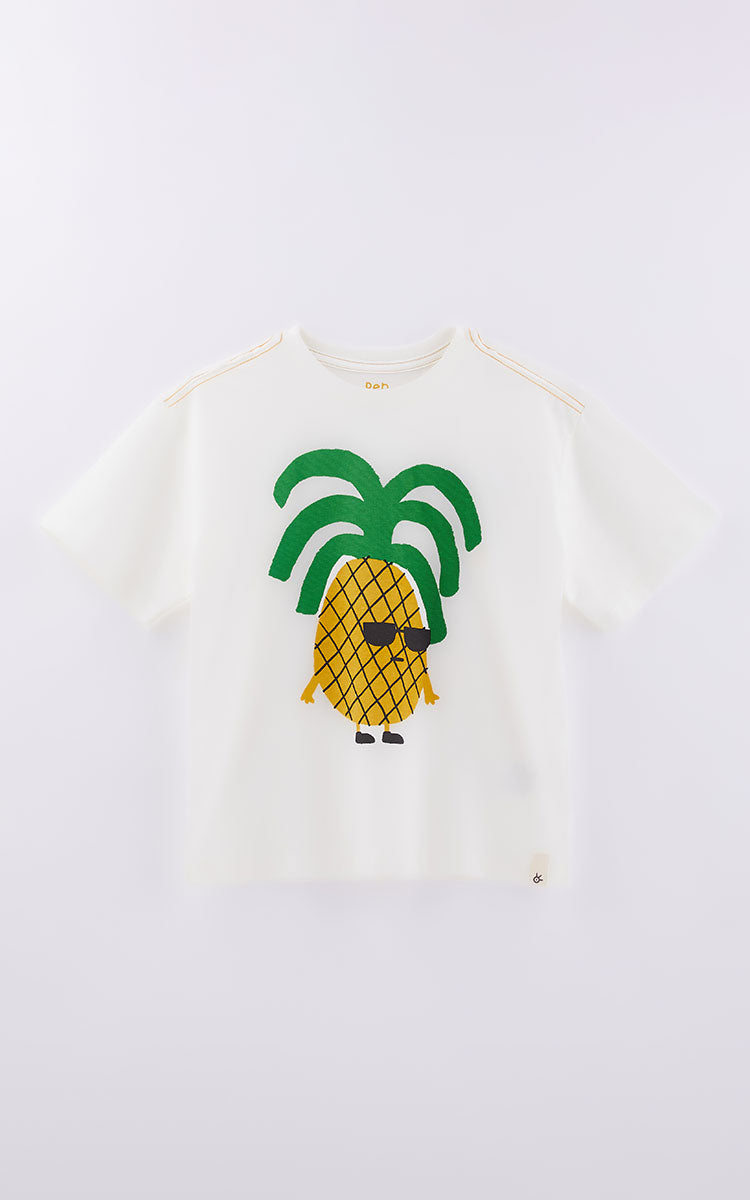 Pineapple T-shirt for Boys - Bento Farm