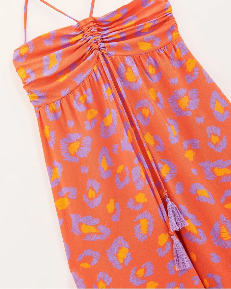 Girls Bordonça Print Jumpsuit