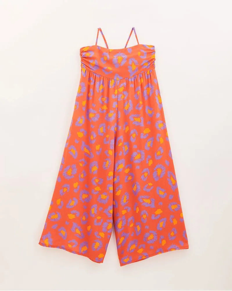 Girls Bordonça Print Jumpsuit