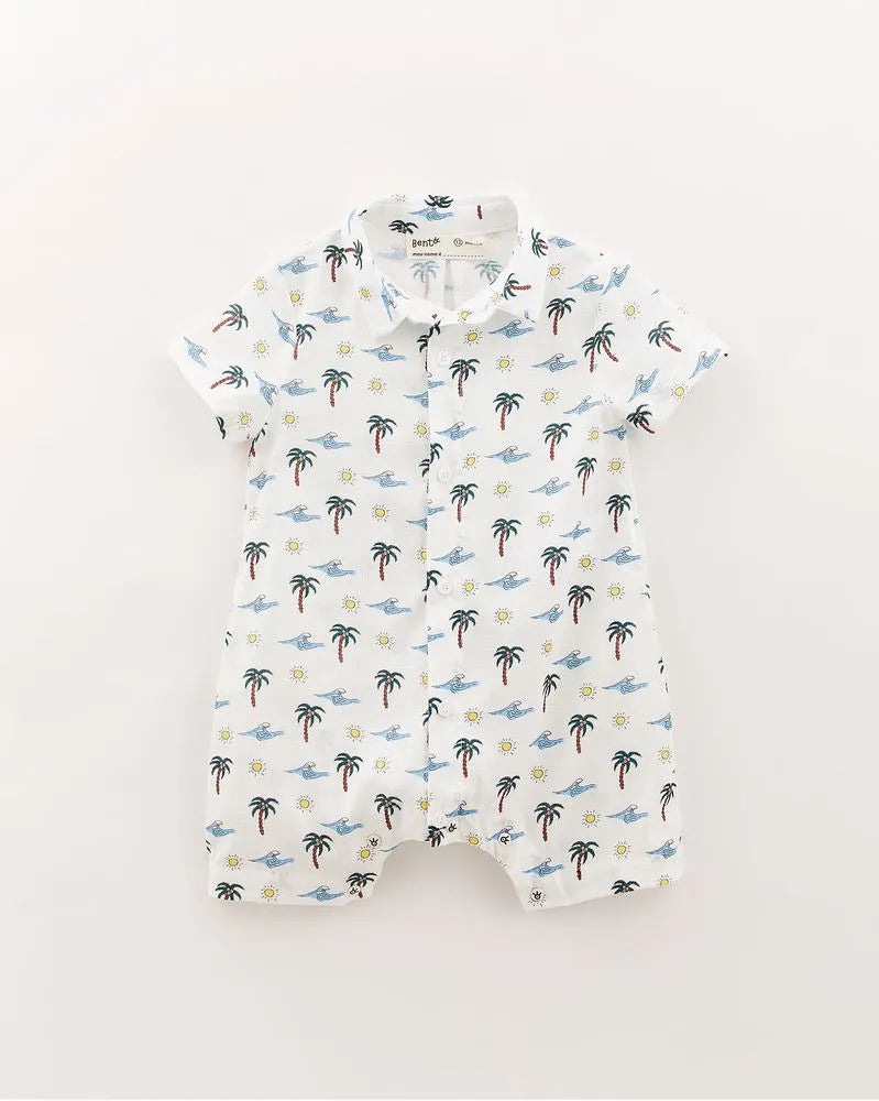 Baby Breeze Linen Romper