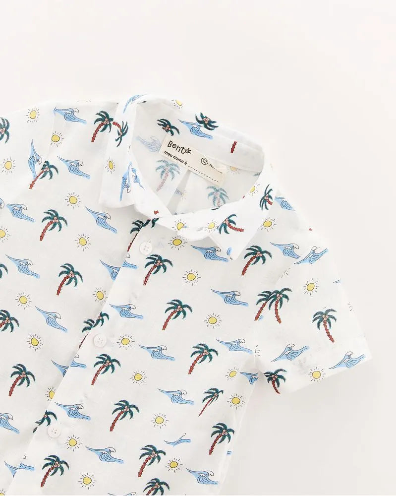 Baby Breeze Linen Romper