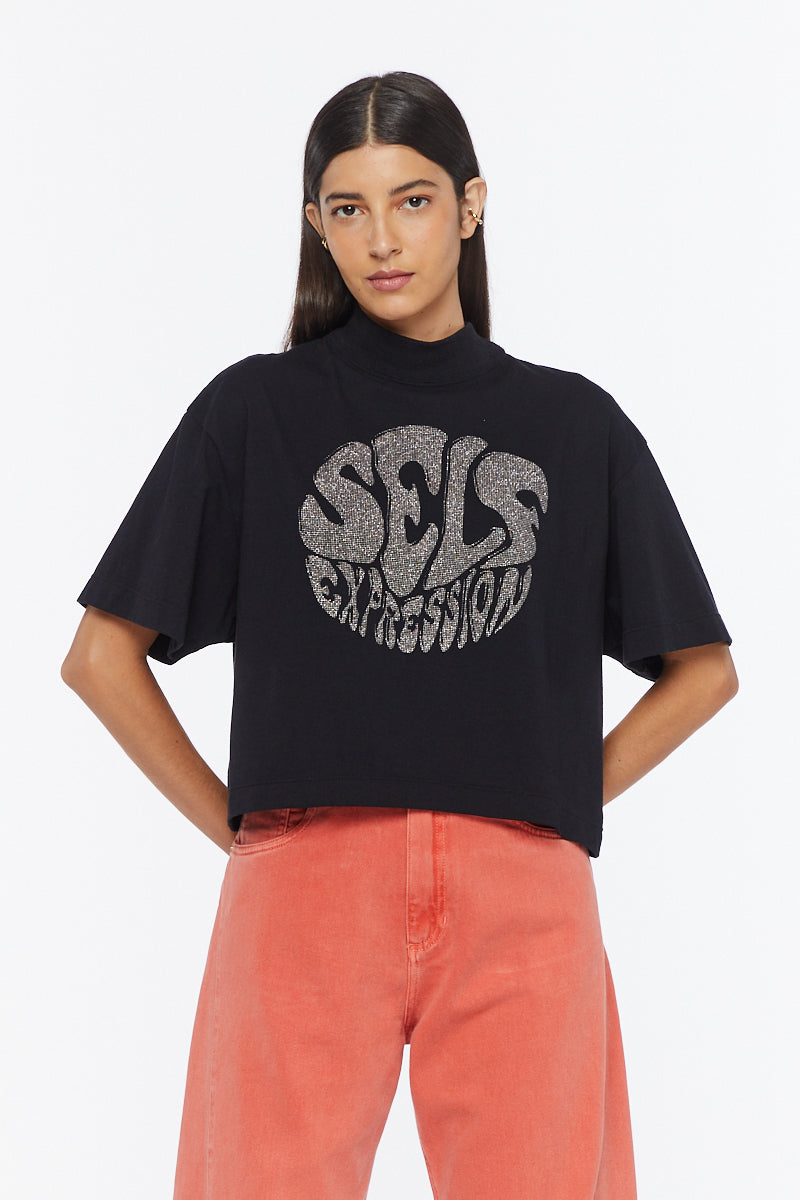 Self Expressiom Embellished T-shirt