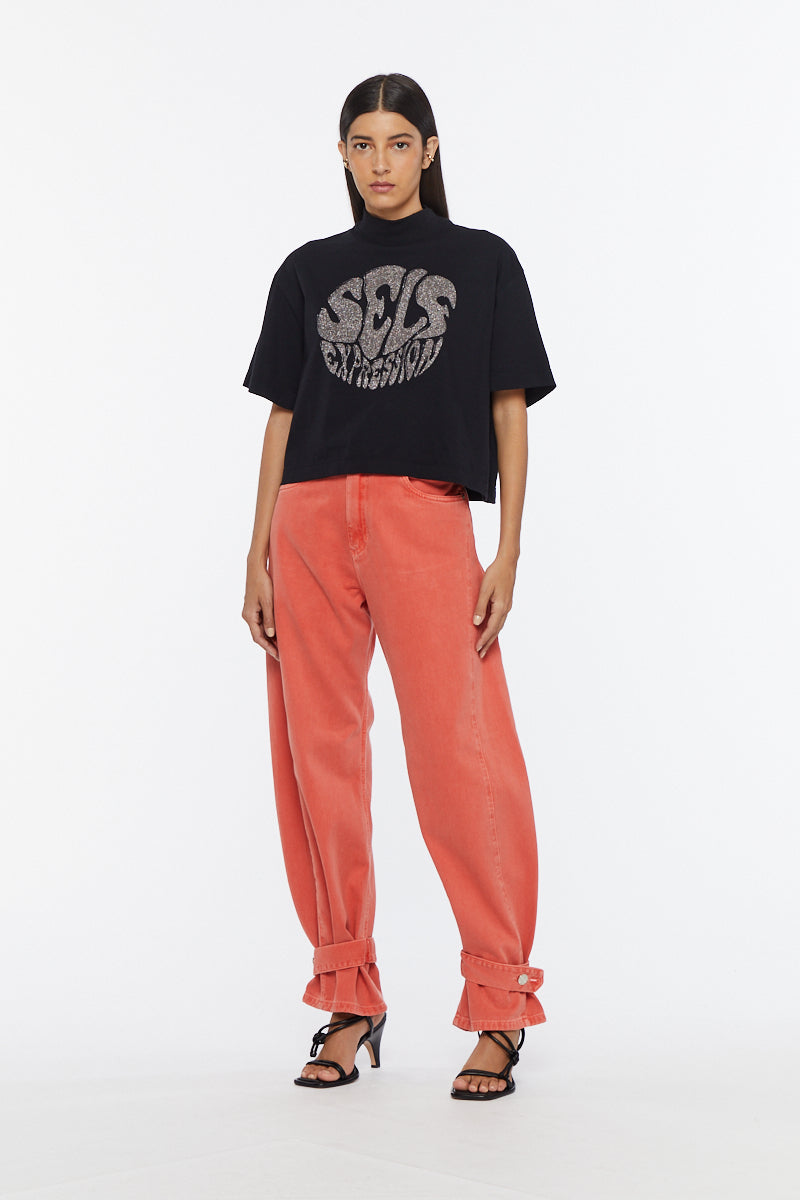 Self Expressiom Embellished T-shirt