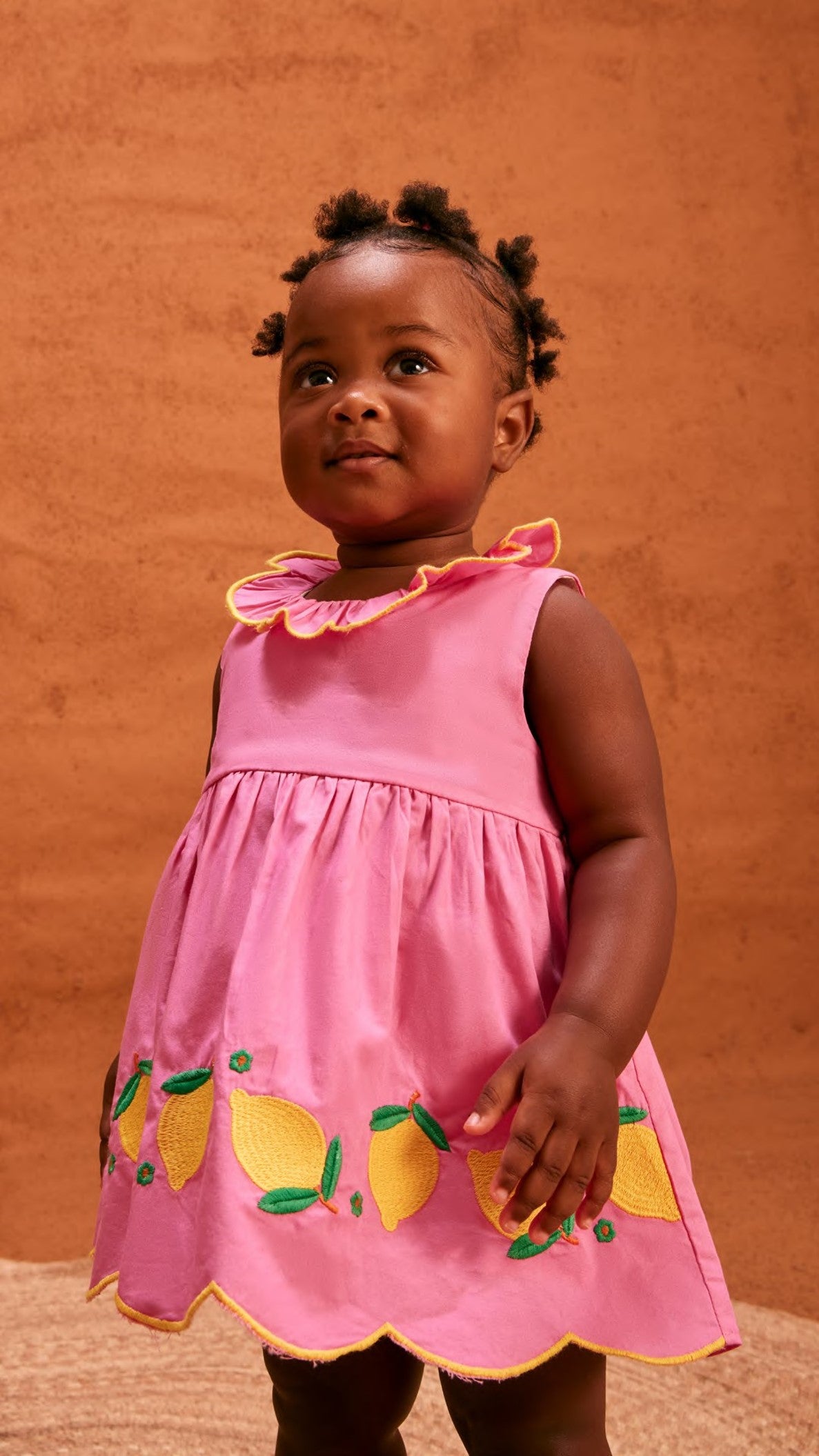 Pink Lemonade Baby Dress - Fabula Farm