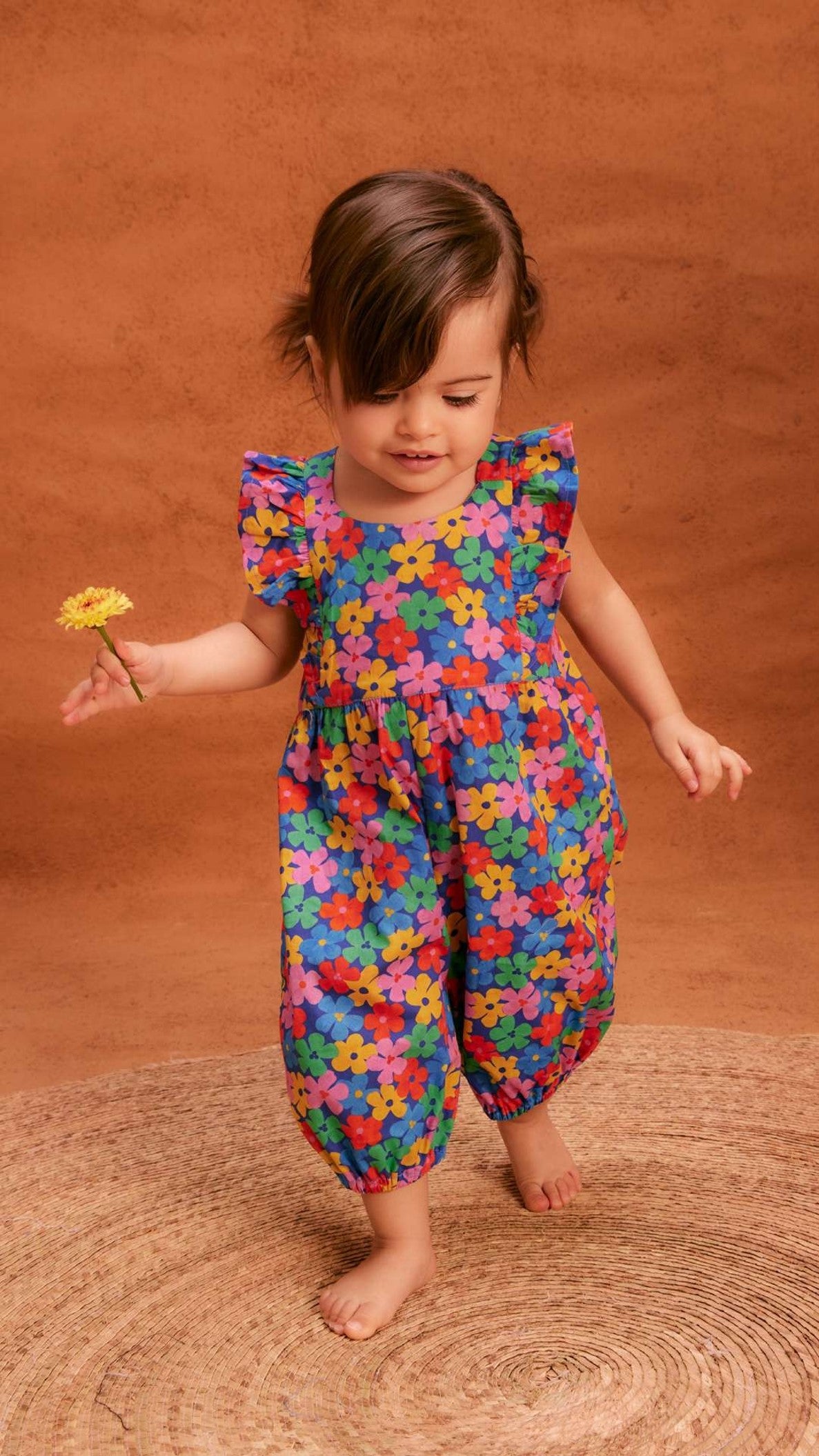 Violeta Baby Romper - Fabula Farm
