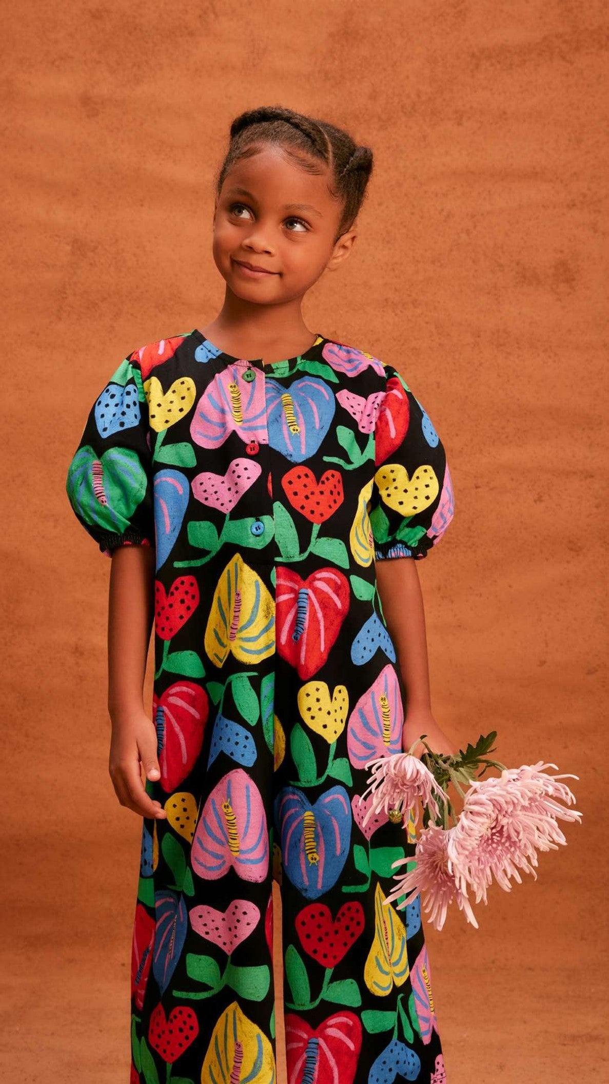 Amor De Flor Jumpsuit for Girls