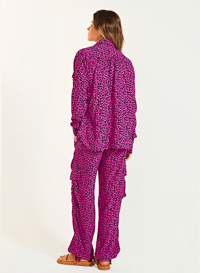 Marina Leopard Pink Cargo Set