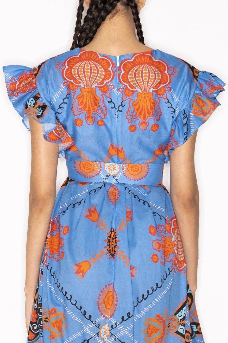 Budding Long Dress - Spring in Summer