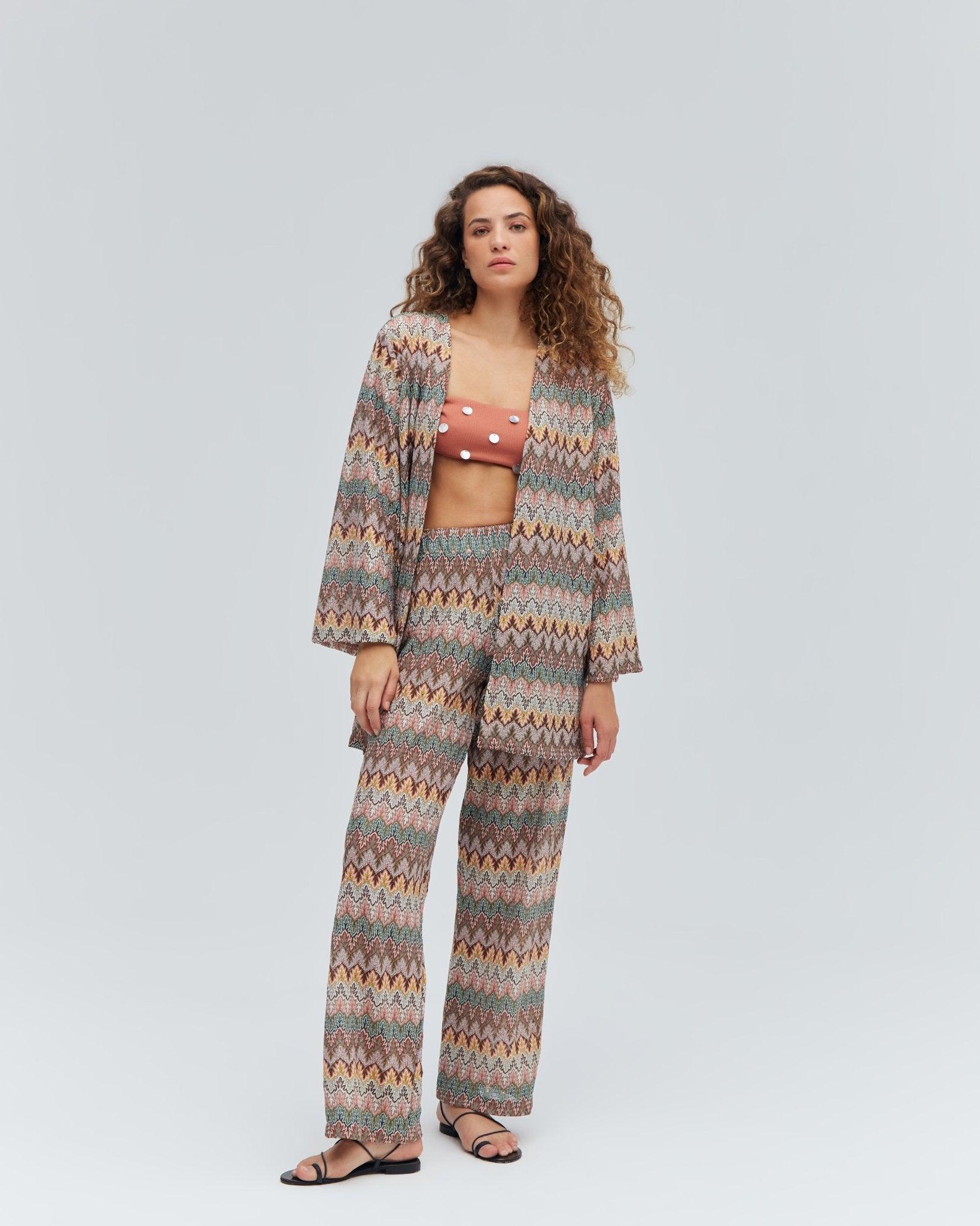 Chevron Pants - Spring in Summer