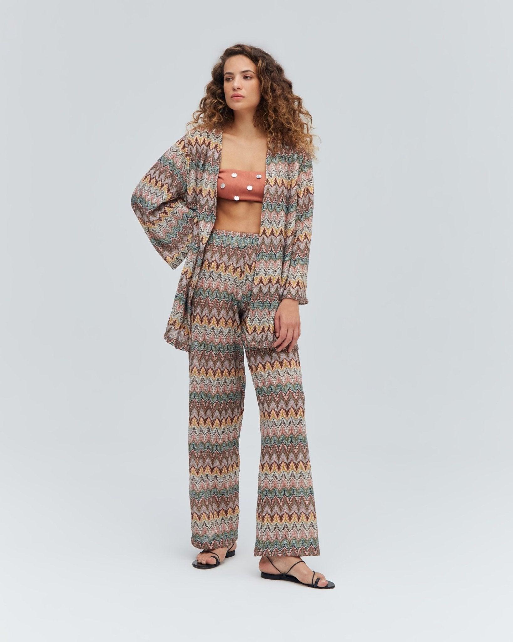 Chevron Pants - Spring in Summer