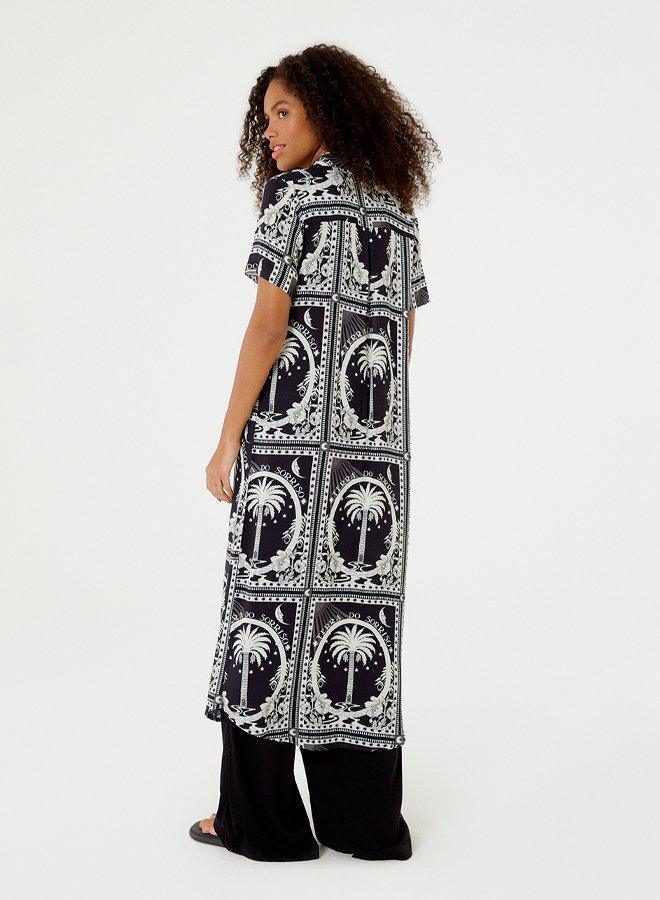 Long Bottoms Simple Dress - Spring in Summer