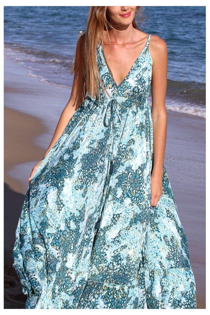 LONG DRESS - ANGELINE - Spring in Summer