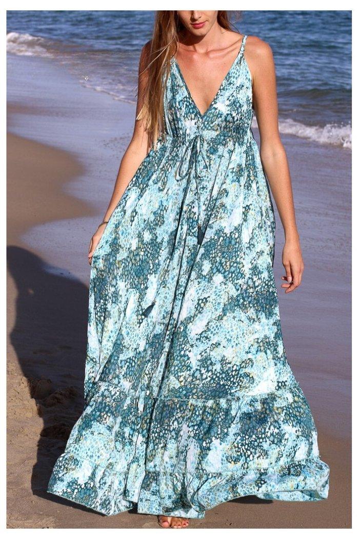 LONG DRESS - ANGELINE - Spring in Summer