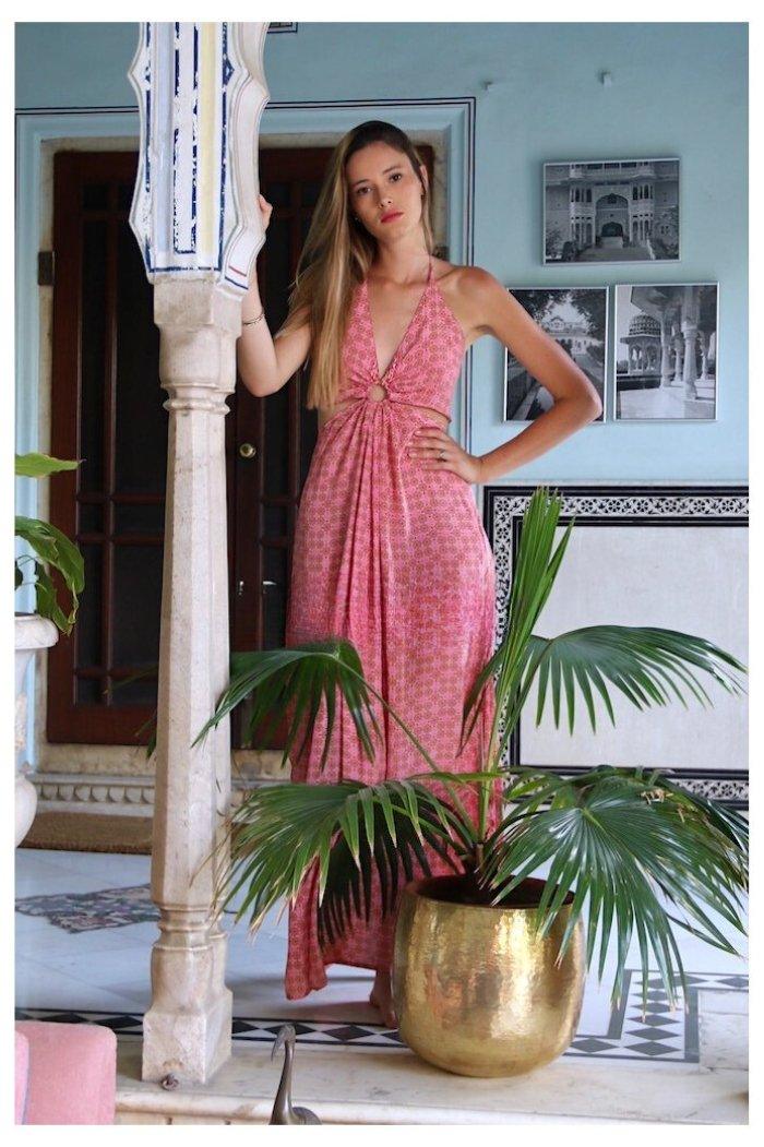 LONG DRESS - IRIS - Spring in Summer