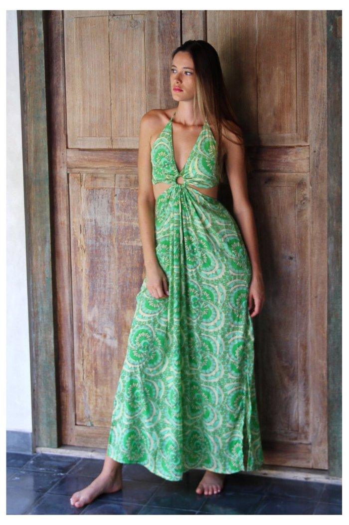 LONG DRESS - IRIS - Spring in Summer