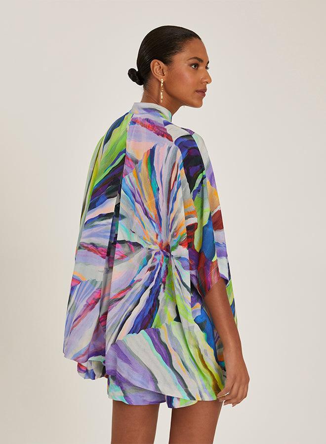 Mandarin Collar Shirt - Spring in Summer