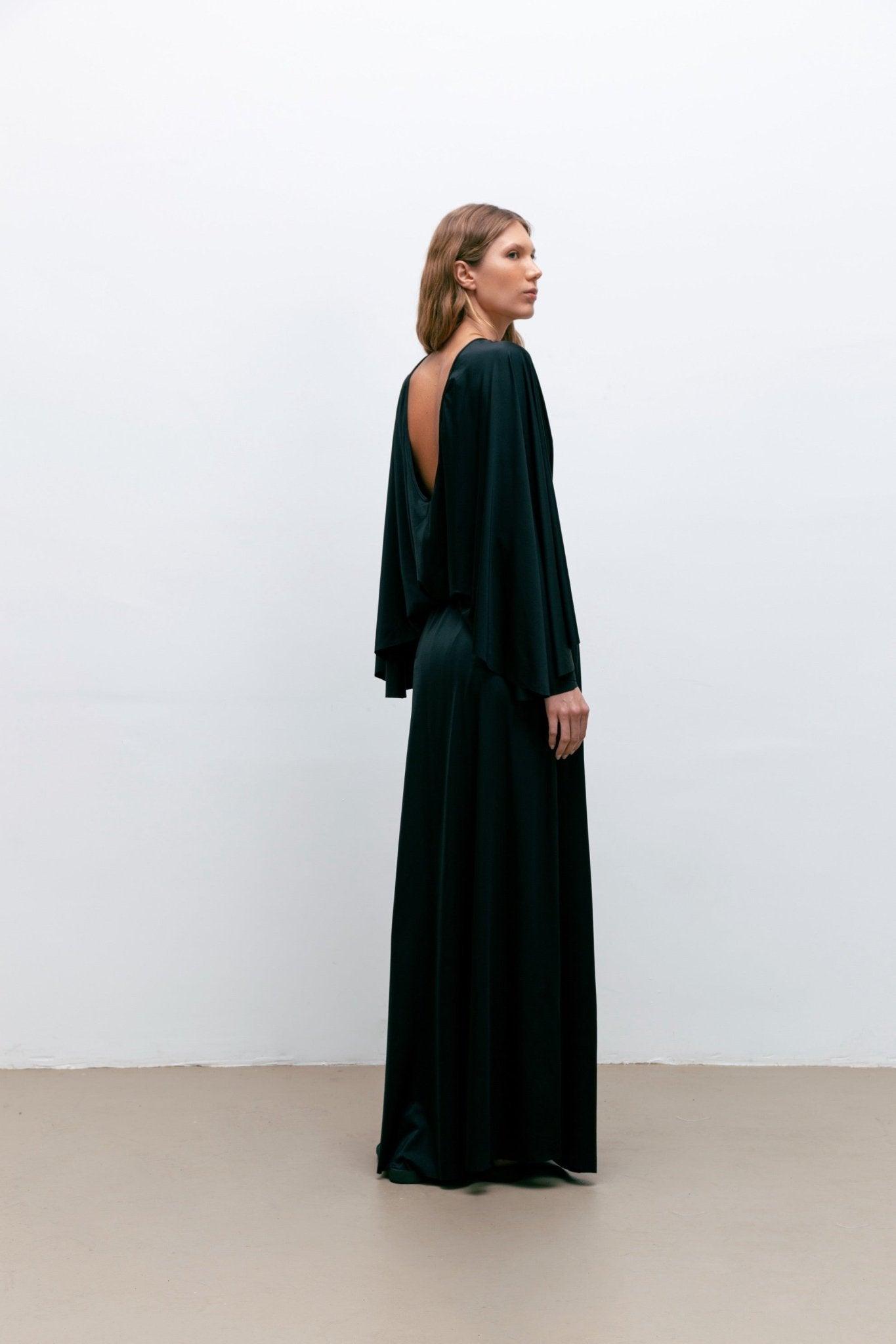 Maris Black Dress - Spring in Summer