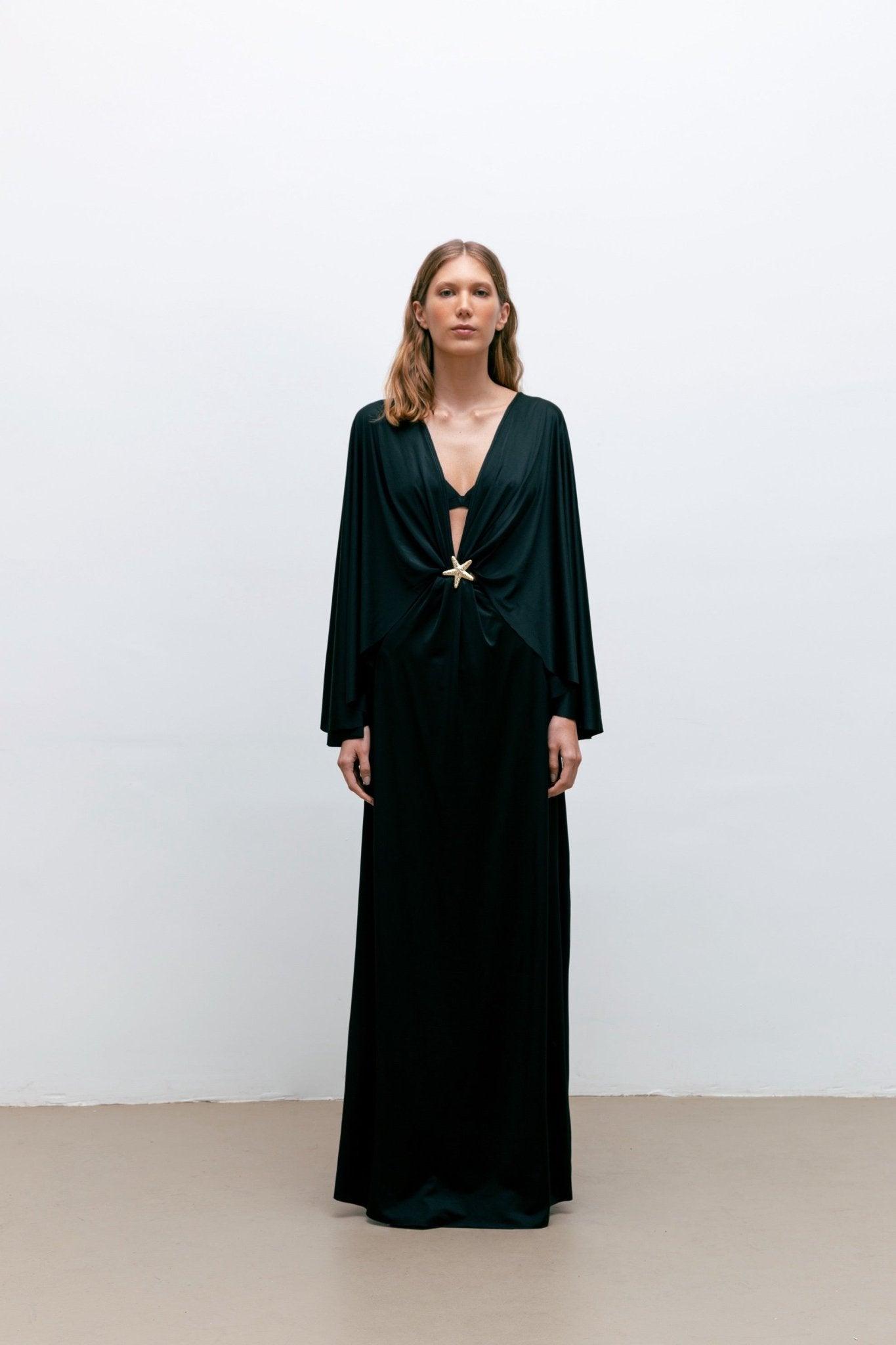 Maris Black Dress - Spring in Summer