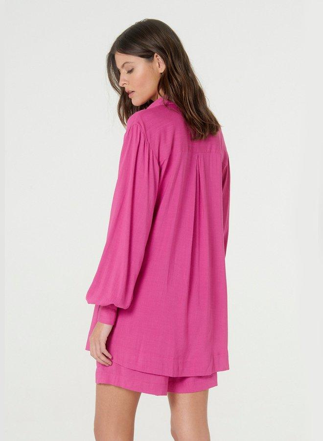 Puffer Sleve Colored Shirt - Spring in Summer