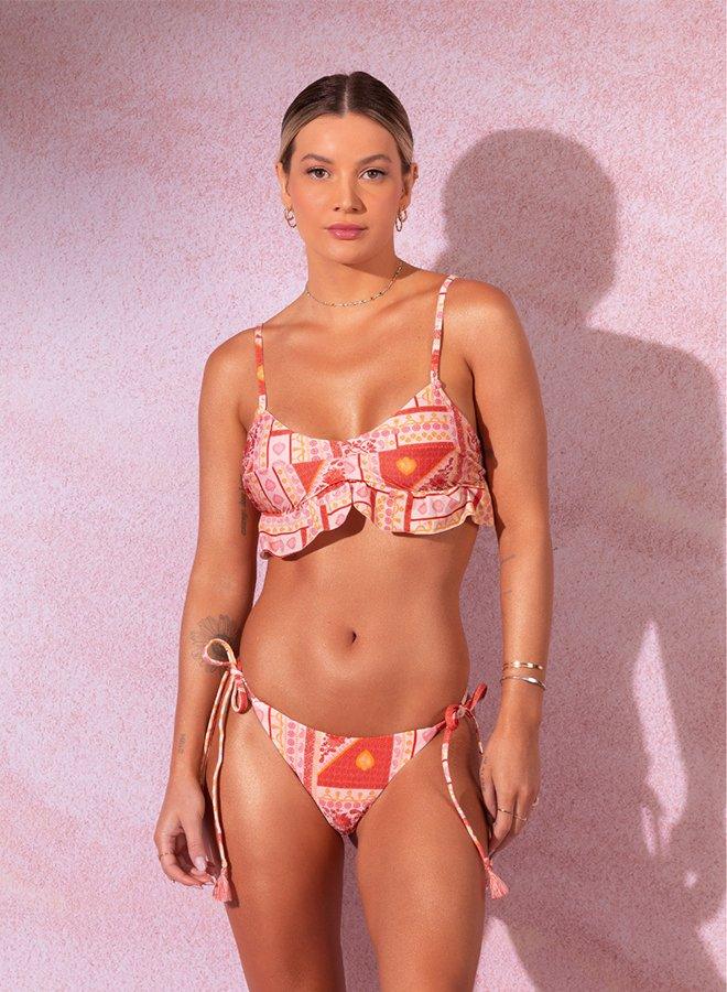 Ruffles Top Bikini Set - Spring in Summer
