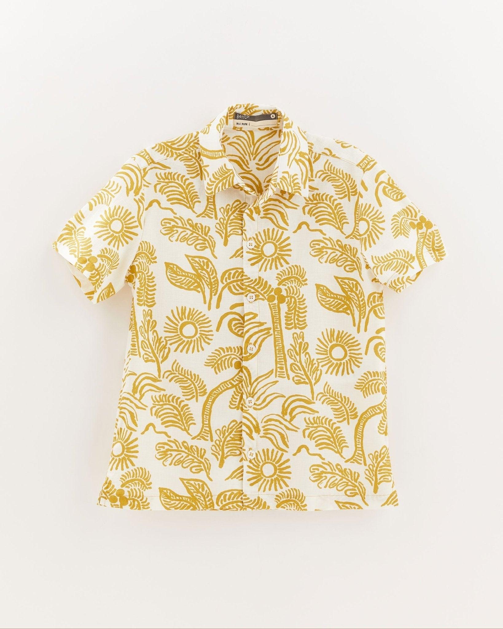 YELLOW WINDY SHIRT - Spring in Summer
