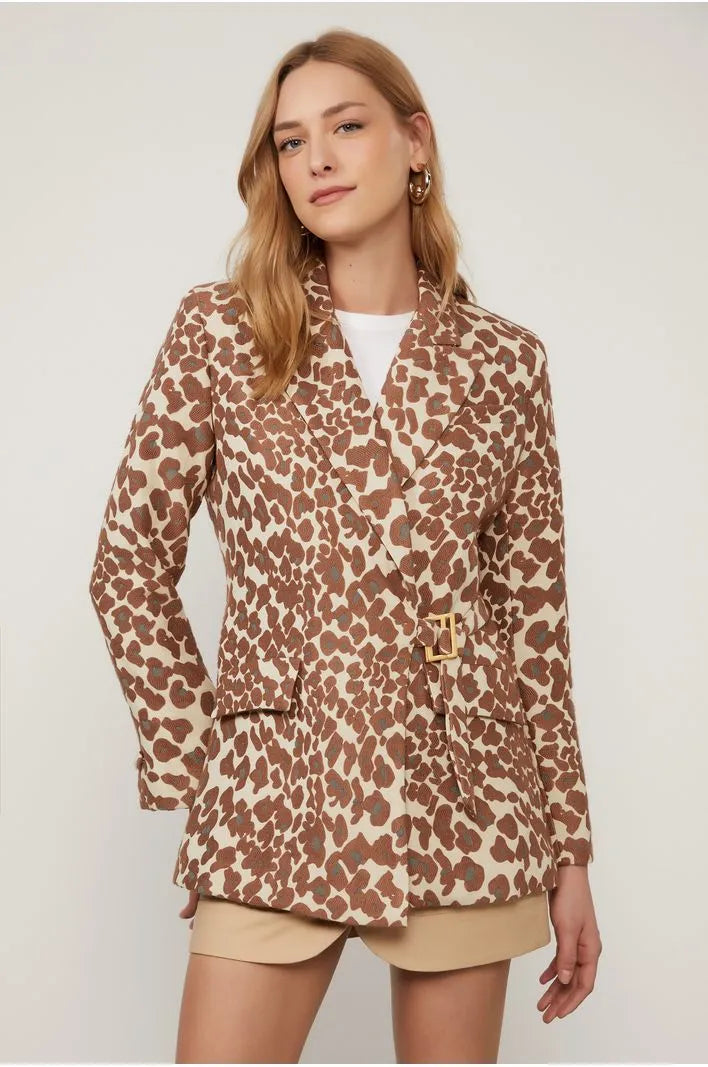 Leopard Tailor Blazer - Animale