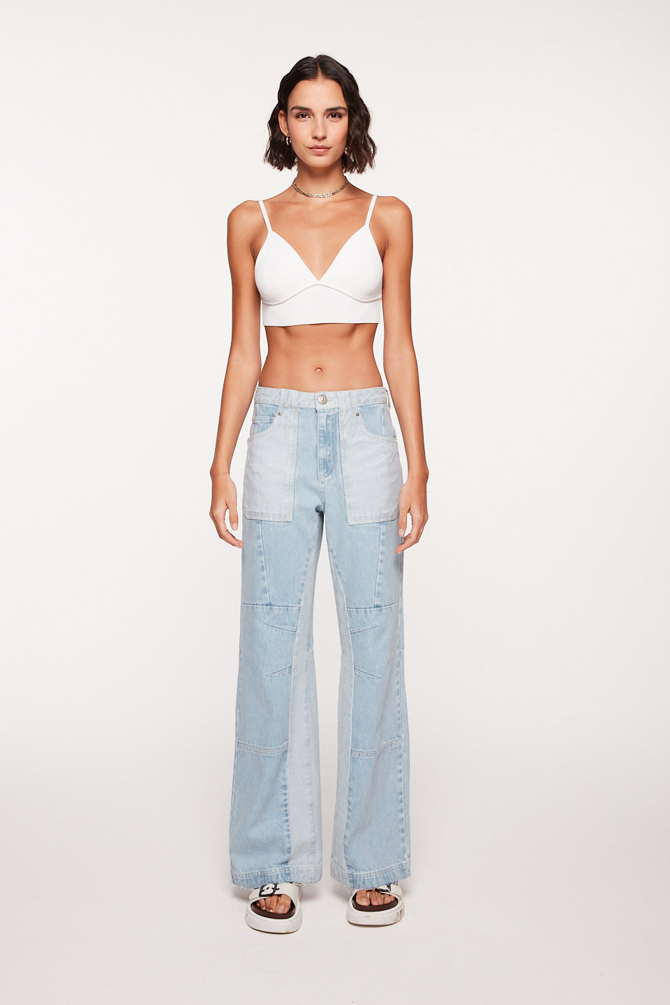 Cutout Jeans On The Inside Out