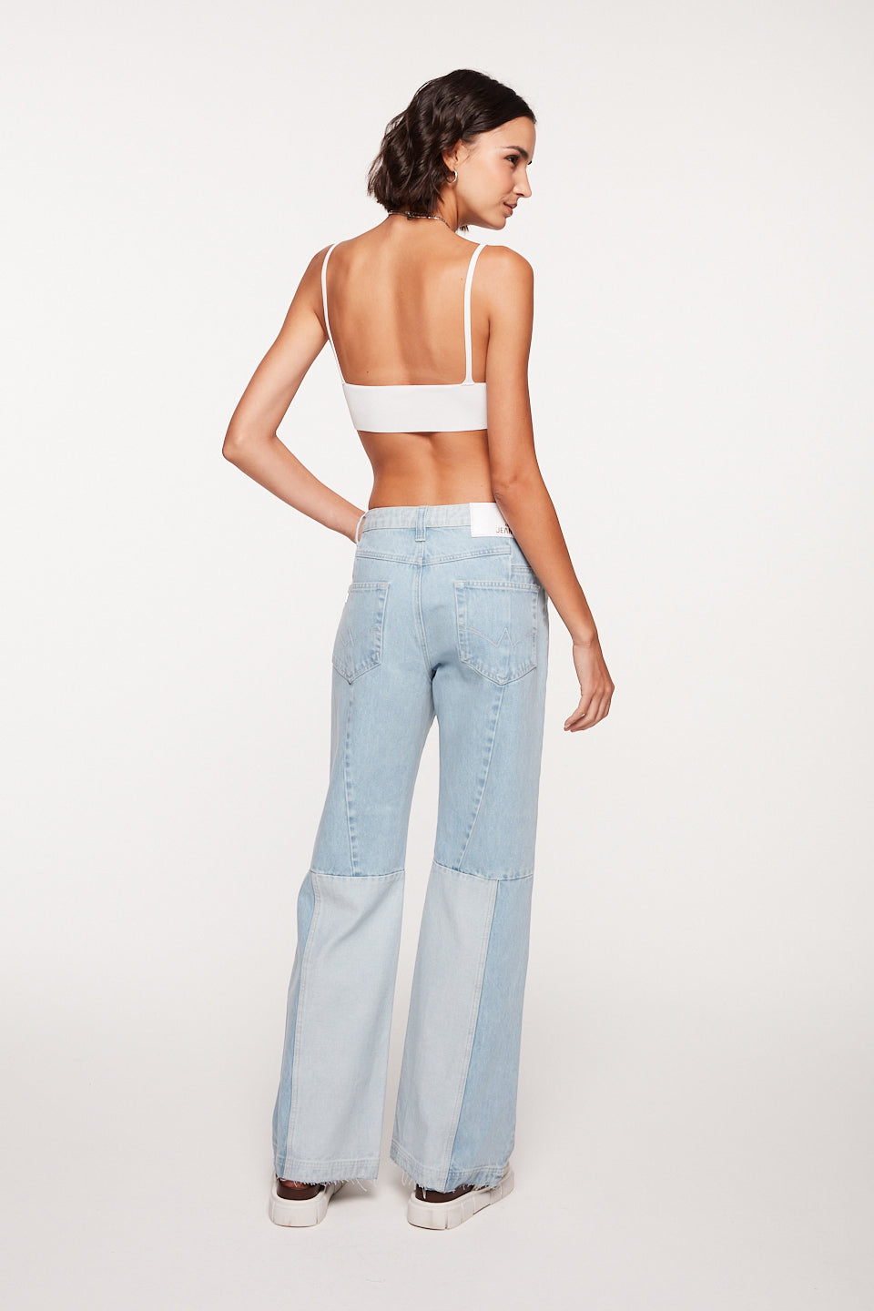 Cutout Jeans On The Inside Out