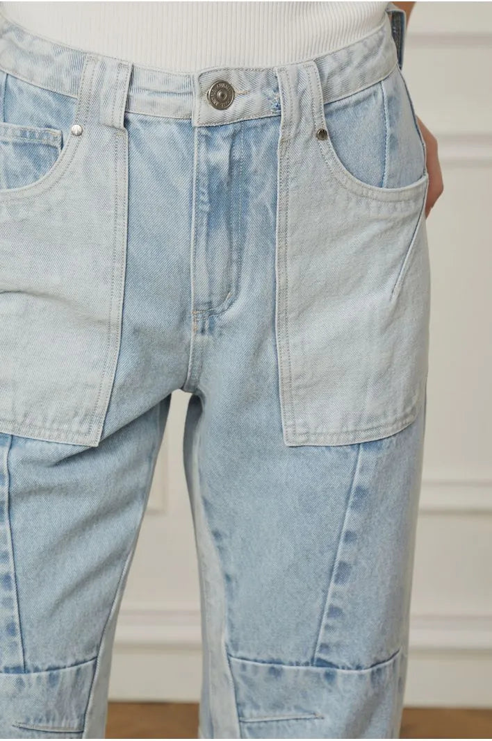 Cutout Jeans On The Inside Out