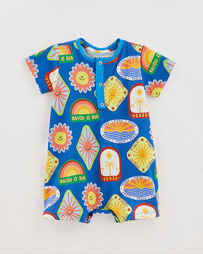 Baby Summer Stamps Onesie