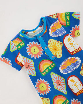 Baby Summer Stamps Onesie