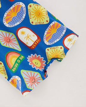 Baby Summer Stamps Onesie